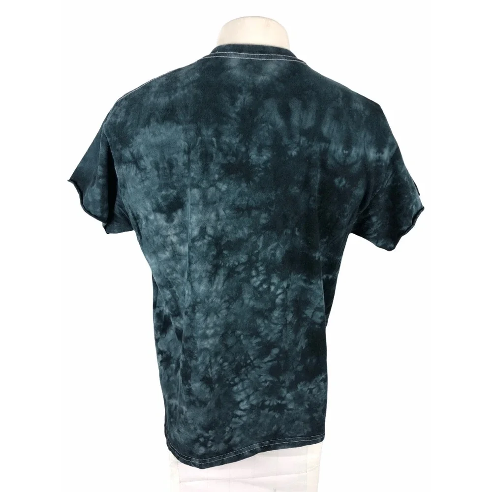 Iron Maiden California Mens Large Shirt Unhemmed Sleeves Dyed Retro